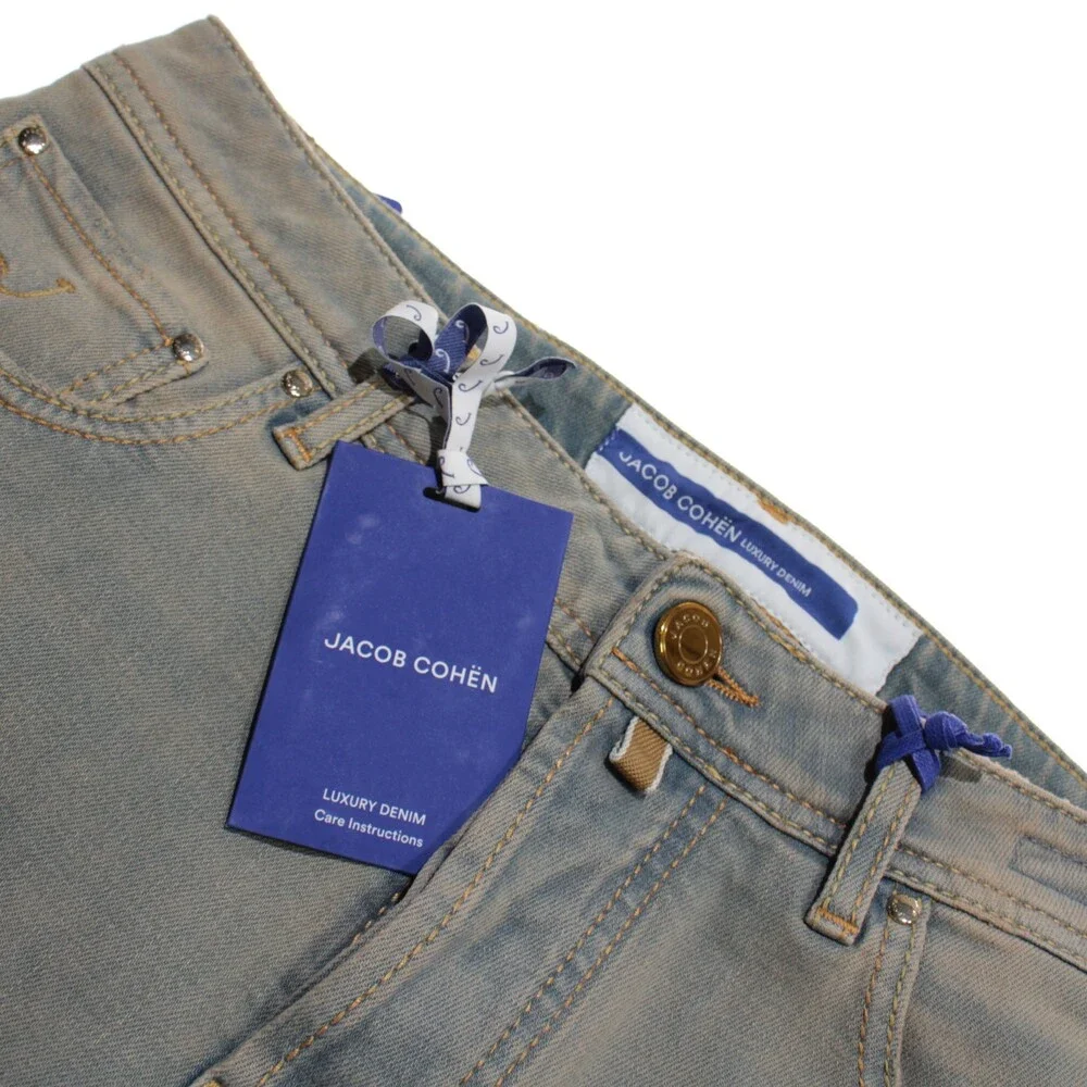 Jacob Cohen NWT 5 Pocket Denim Jeans Size 32 US Bard in Blue Cotton Blend